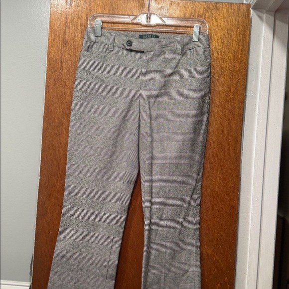 Ralph Lauren Gray Plaid Pants - Picture 2 of 4